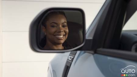 Gabrielle Union in the 2022 Ford Maverick