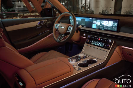 Genesis GV80 2025, intérieur