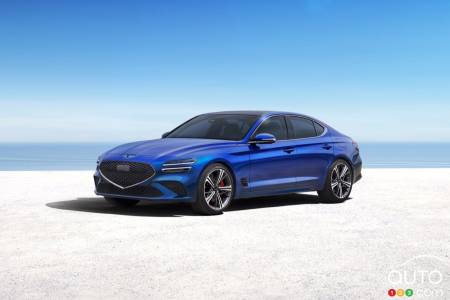 Design extérieur de Genesis G70 2024