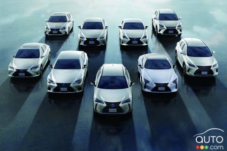 Véhicules électrifiés de Lexus