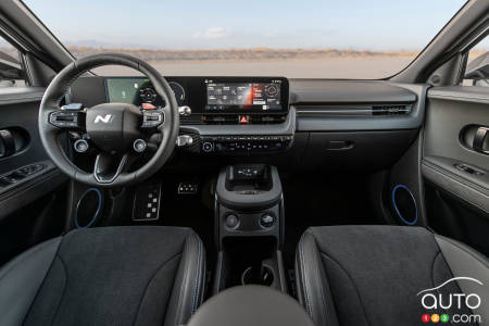 Interior of 2025 Hyundai Ioniq 5 N