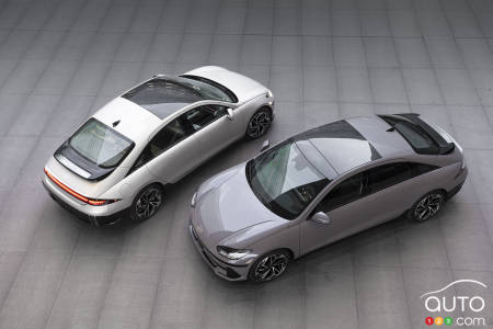 2023 Hyundai Ioniq 6 - From above