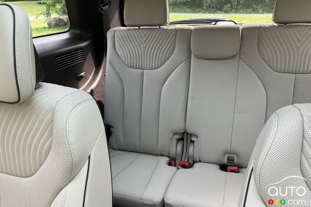 Seating of 2023 Hyundai Palisade