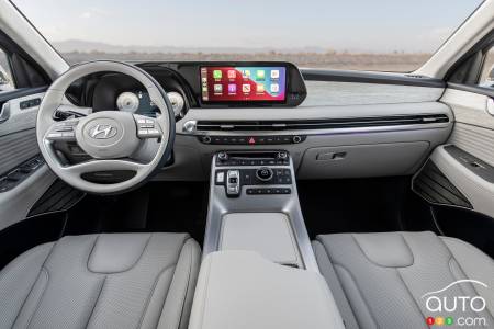 Interior of the 2023 Hyundai Palisade