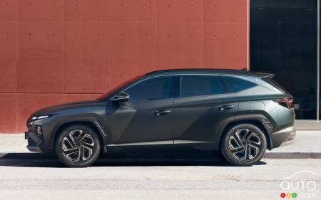 2025 Hyundai Tucson (Europe), profile