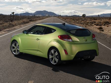 2011 Hyundai Veloster - Rear