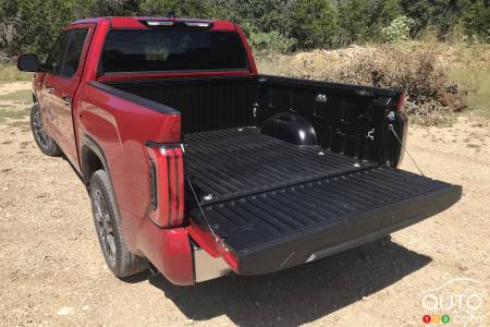 Toyota Tundra 2022, caisse