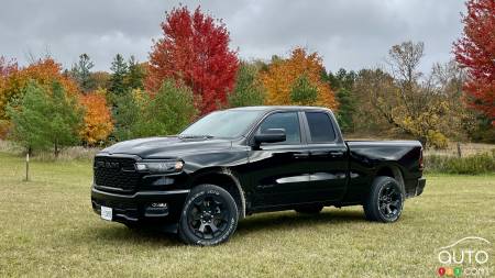 The 2026 Ram 1500 Black Express Quad Cab 4x4