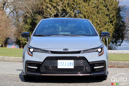 2022 Toyota Corolla Apex, front