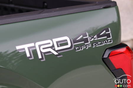 Toyota Tundra 2022, écusson TRD