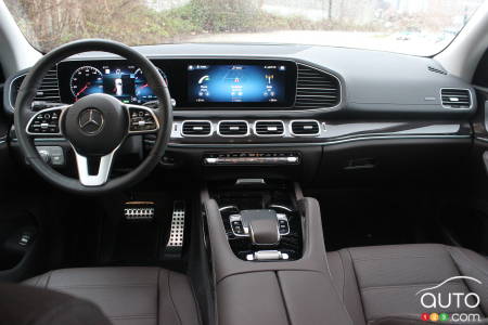 Mercedes-Benz GLS 450 2020, intérieur