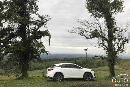 Our Lexus RX 450h, at rest