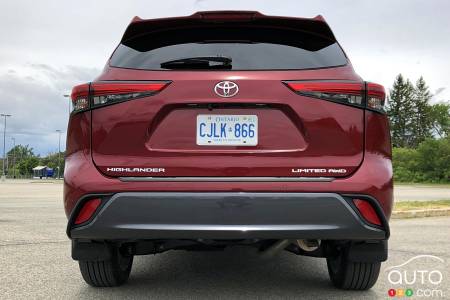 2020 Toyota Highlander Limited, rear