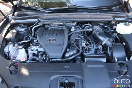 Lexus RX 500h 2023, moteur