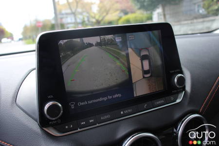 2020 Nissan Sentra, multimedia screen
