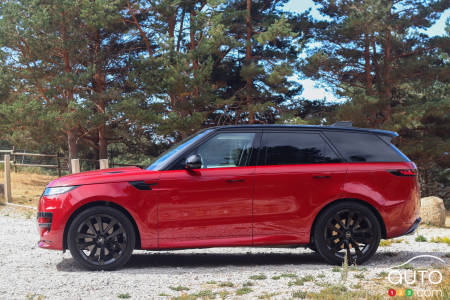 Land Rover Range Rover Sport 2023, profil