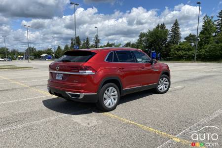 Volkswagen Atlas Cross Sport 2020, trois quarts arrière