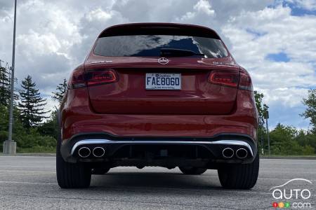 2020 Mercedes-AMG GLC 43, rear