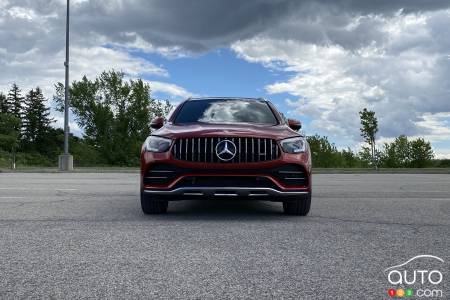 2020 Mercedes-AMG GLC 43, front