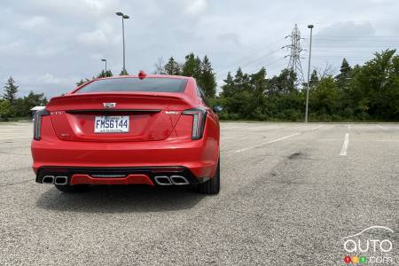 Cadillac CT5-V 2020, arrière