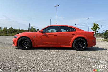 Dodge Charger SRT Hellcat Widebody 2020, profil