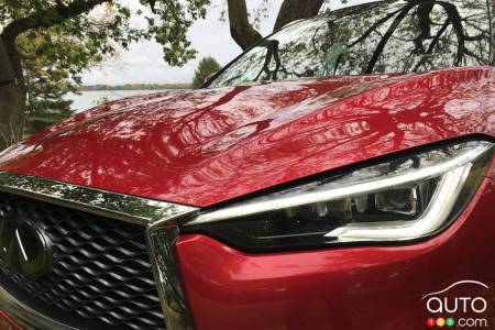 2020 Infiniti QX50, grille, headlight