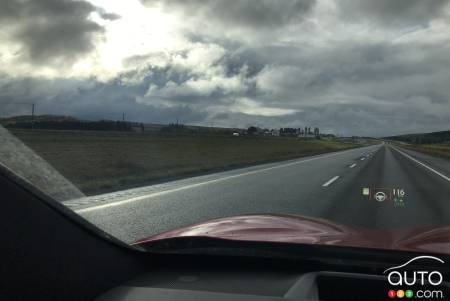 2020 Infiniti QX50, on the road