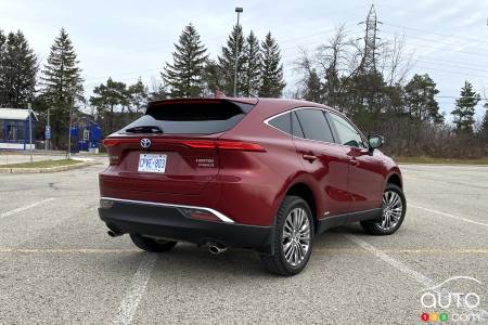 Toyota Venza 2021, trois quarts arrière