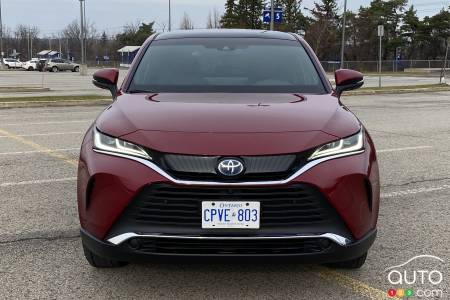 2021 Toyota Venza, front