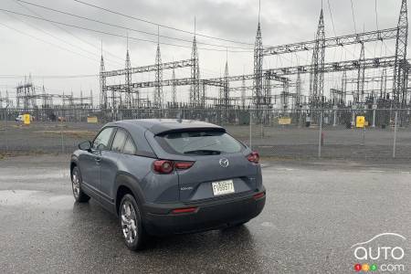 2022 Mazda MX-30, rear