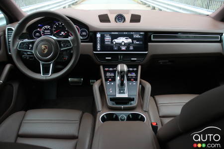 2020 Porsche Cayenne S Coupe, interior