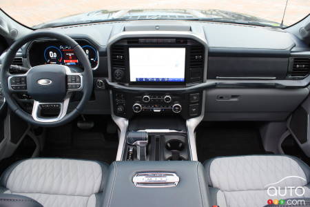 2021 Ford F-150 Hybrid, interior