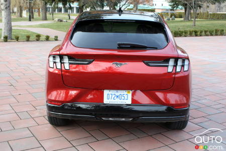 2021 Ford Mustang Mach-E, rear