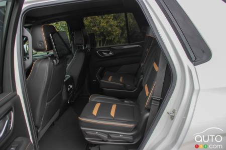 2021 GMC Yukon AT4, seats