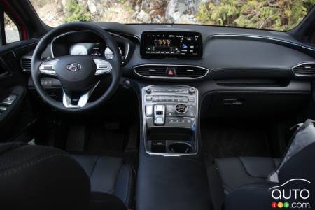 2021 Hyundai Santa Fe Calligraphy, interior