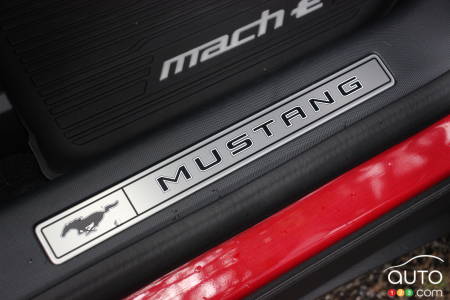 2021 Ford Mustang Mach-E, badging