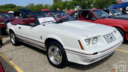 A 1984 Mustang GT350