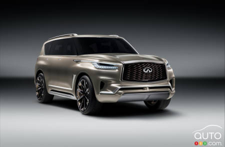 Le prototype INFINITI QX80 Monograph