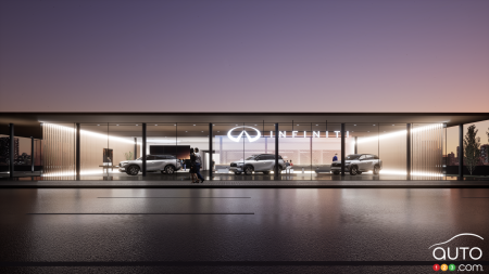 New Infiniti dealership design