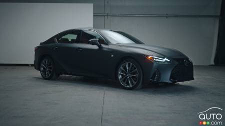 2021 Lexus IS F Sport, Wax Edition, profile