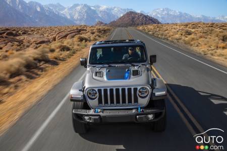 2021 Jeep Wrangler 4xe, front