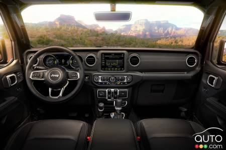 2021 Jeep Wrangler 4xe, interior