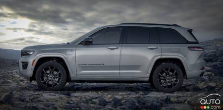 Le Jeep Grand Cherokee Édition 30e Anniversaire 2023, profil