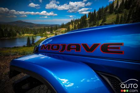 The 2024 Jeep Gladiator, Mojave badging