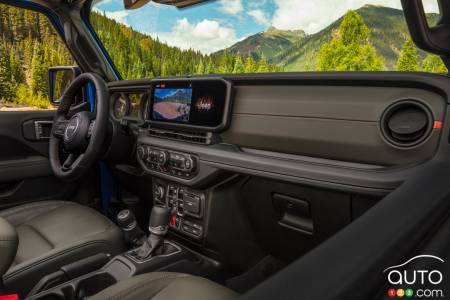 Jeep Gladiator 2024, intérieur