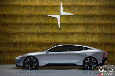 The Polestar Precept Concept, 2020, provile