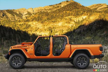 Jeep Gladiator 2024 en couleur Punk'n