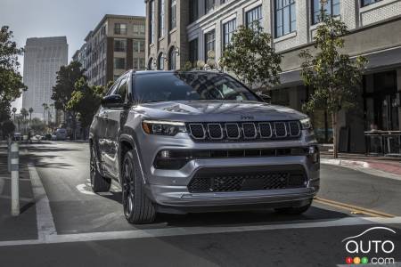 Front of 2023 Jeep Compass