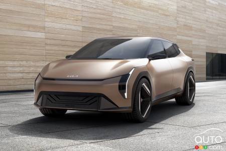 Kia EV4 concept, front