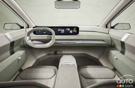 Design de l'intérieur de Kia EV3